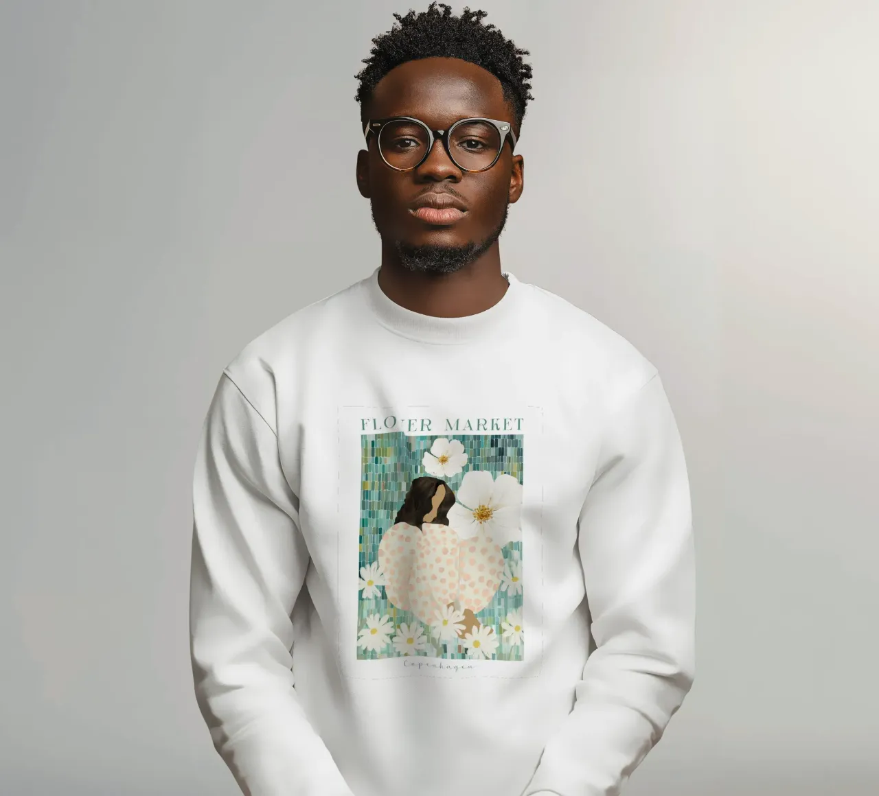 Poster botanico moderno felpa da Art in Bloom