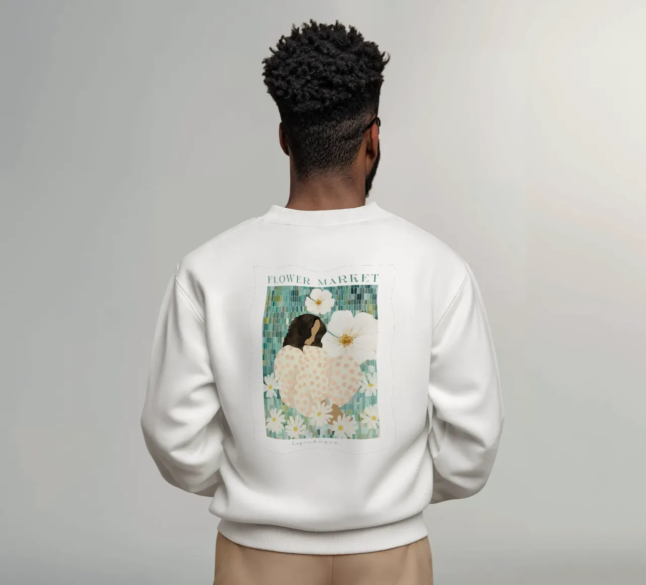 Poster botanico moderno felpa da Art in Bloom