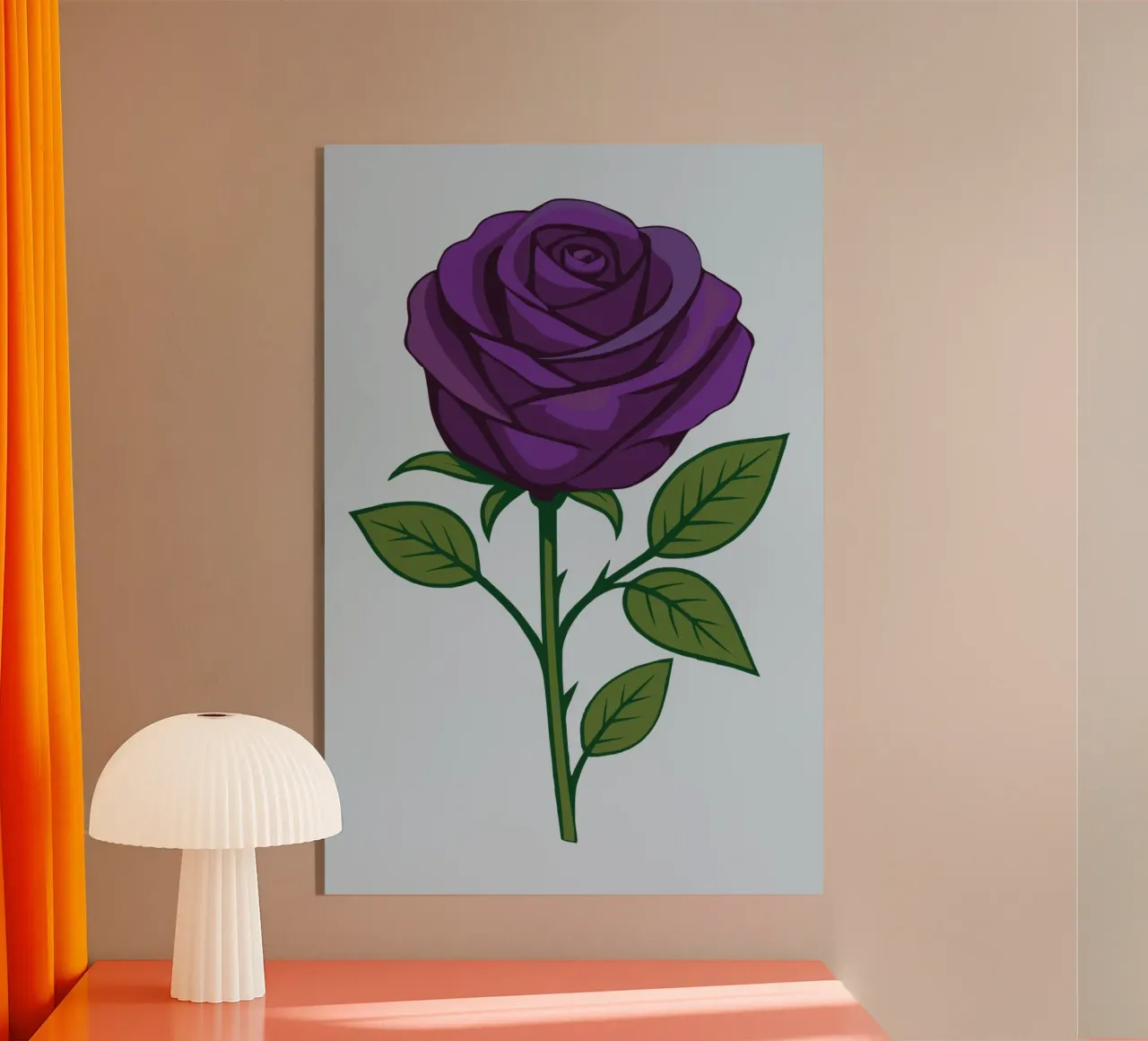 Rosa viola plexiglass da Bwiser