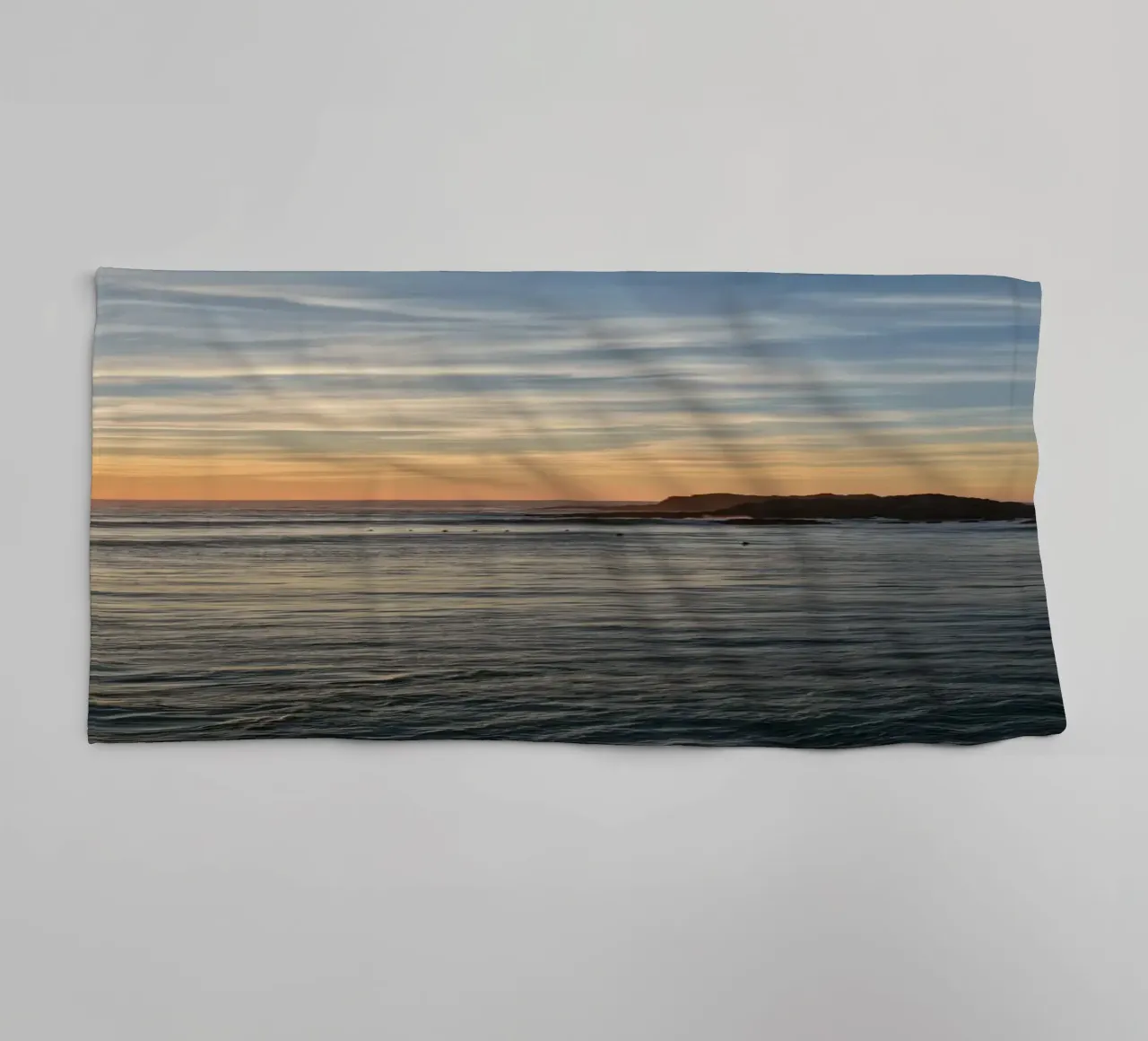 Sunset towel by Moias Design