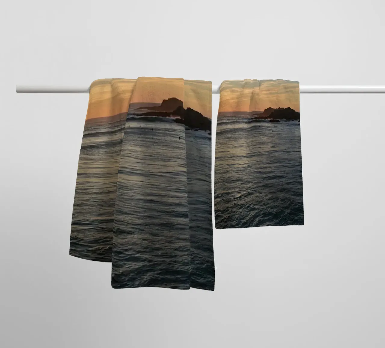 Sunset towel by Moias Design