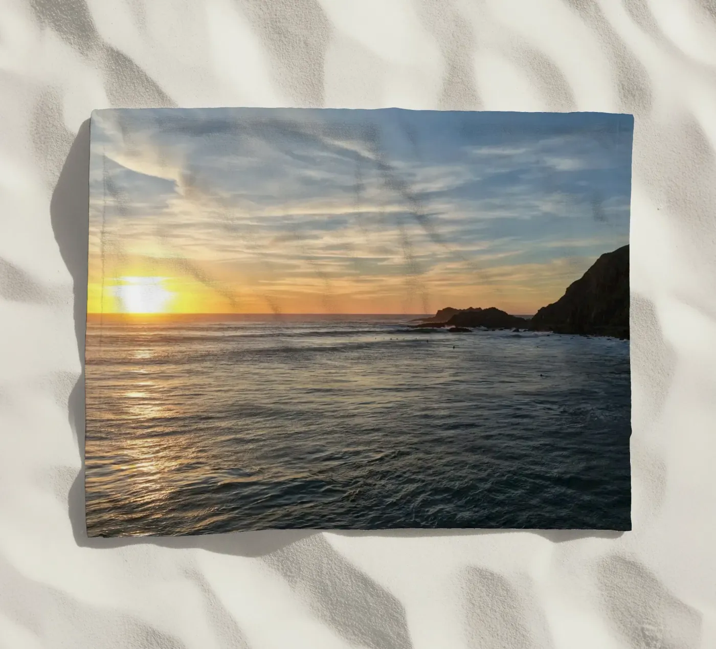 Sunset Strandtuch von Moias Design