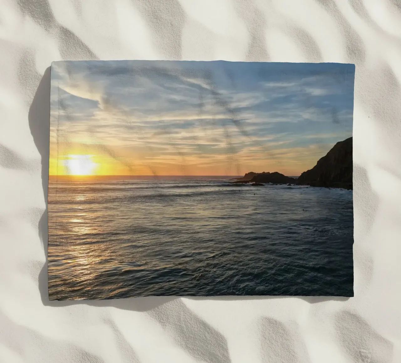 Sunset telo mare da Moias Design