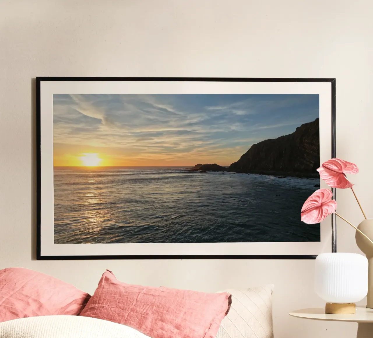 Sunset poster by Moias Design