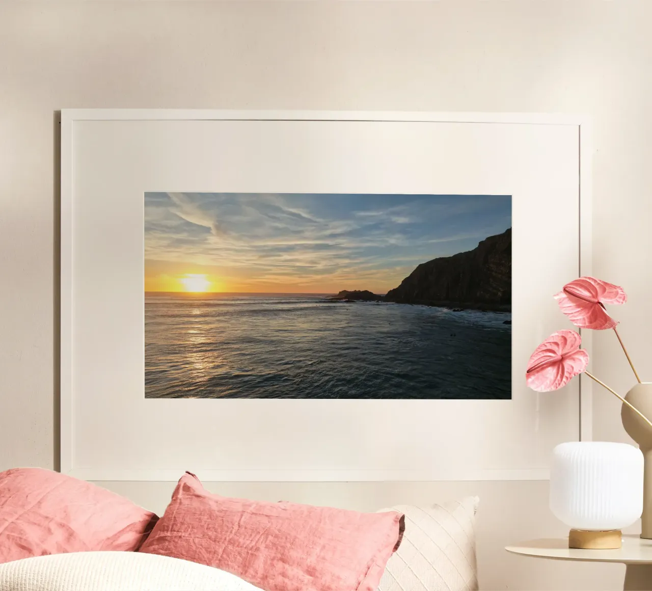 Sunset poster by Moias Design