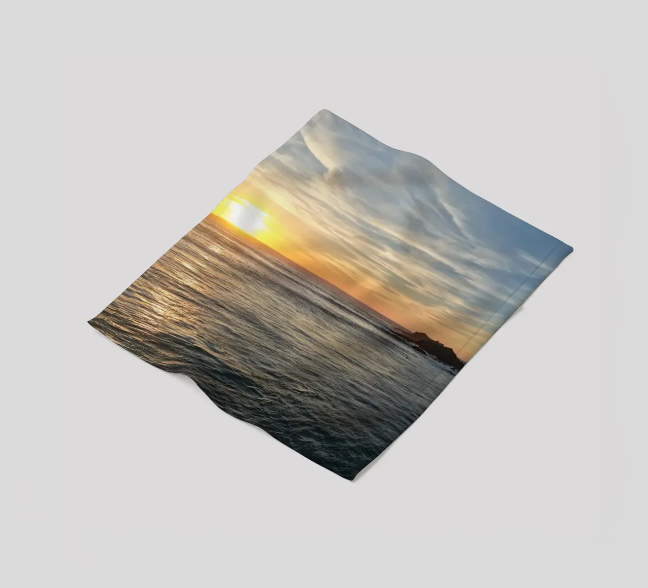 Sunset Fleecedecke von Moias Design