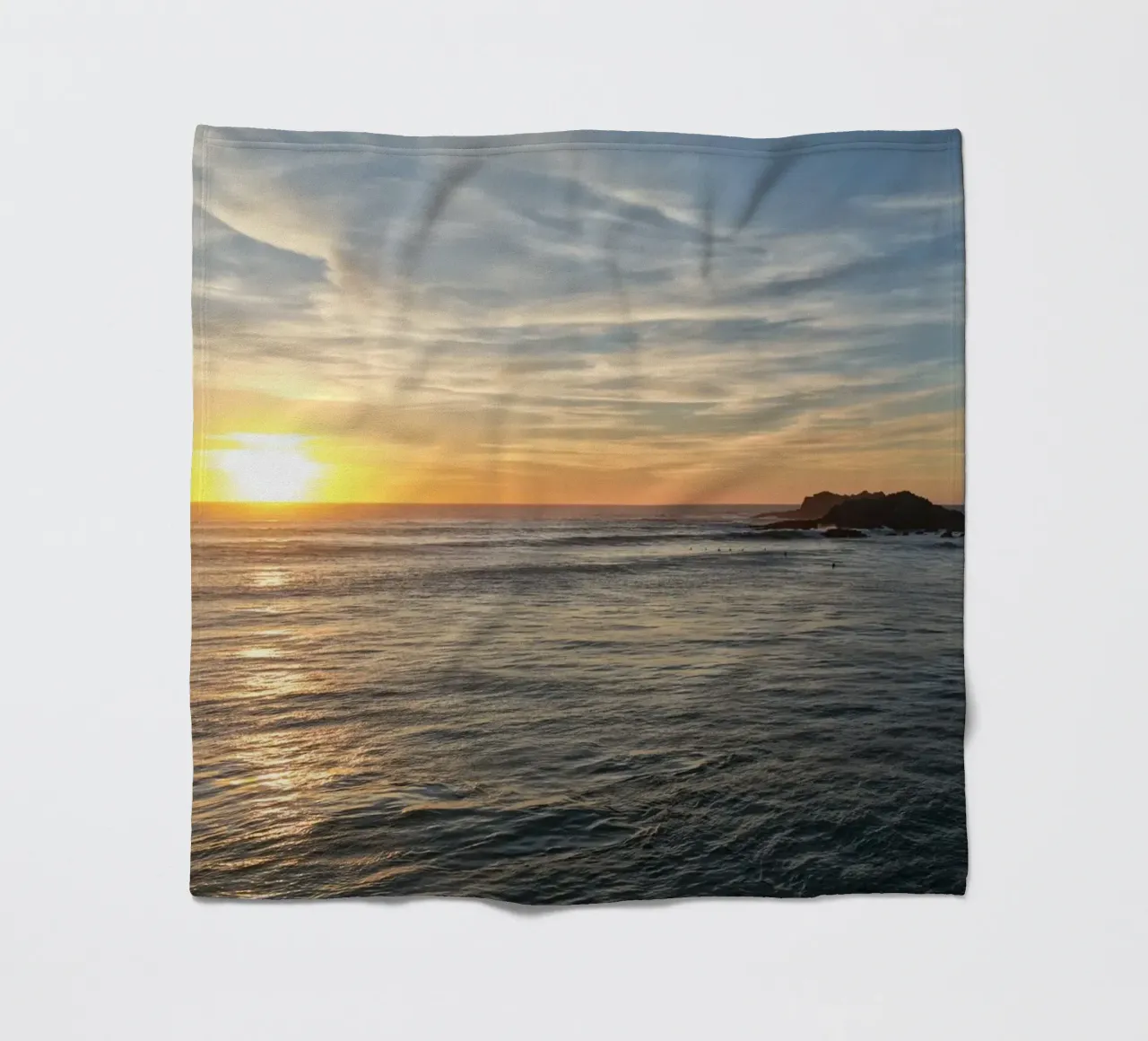 Sunset Fleecedecke von Moias Design