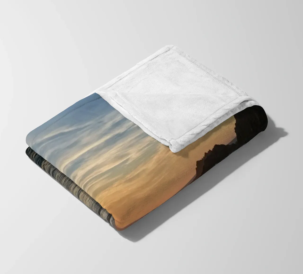 Sunset Fleecedecke von Moias Design