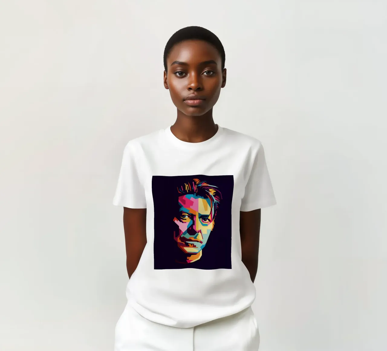 David Bowie Style WPAP Popart camiseta de KP Artwork