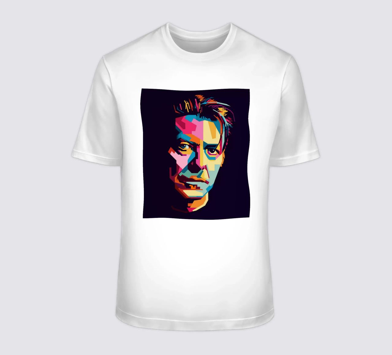 David Bowie Style WPAP Popart t-shirt da KP Artwork