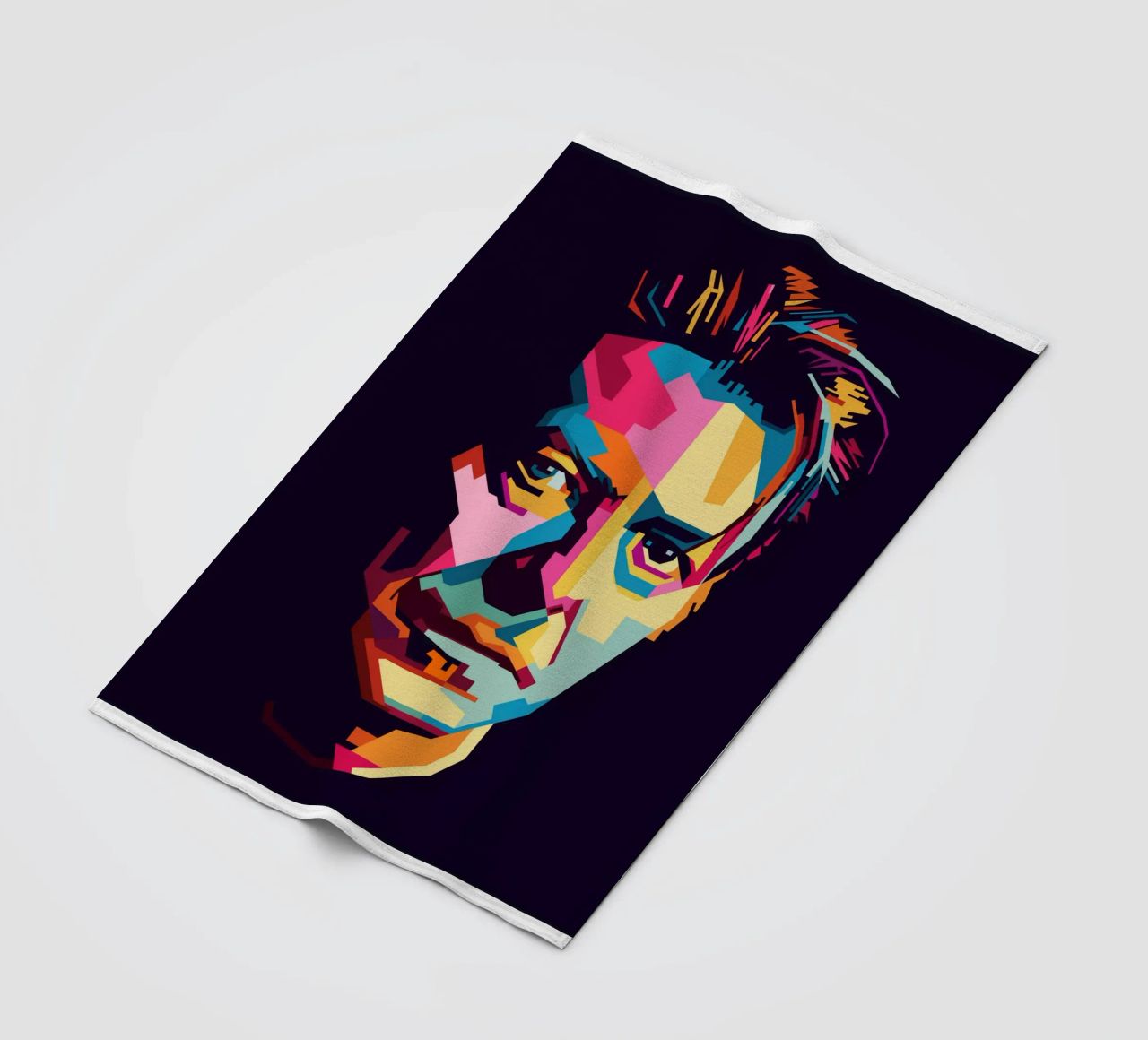 David Bowie Style WPAP Popart coperta in pile da KP Artwork