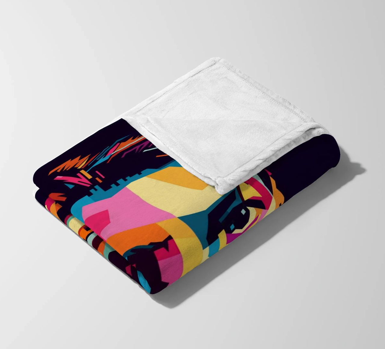David Bowie Style WPAP Popart coperta in pile da KP Artwork