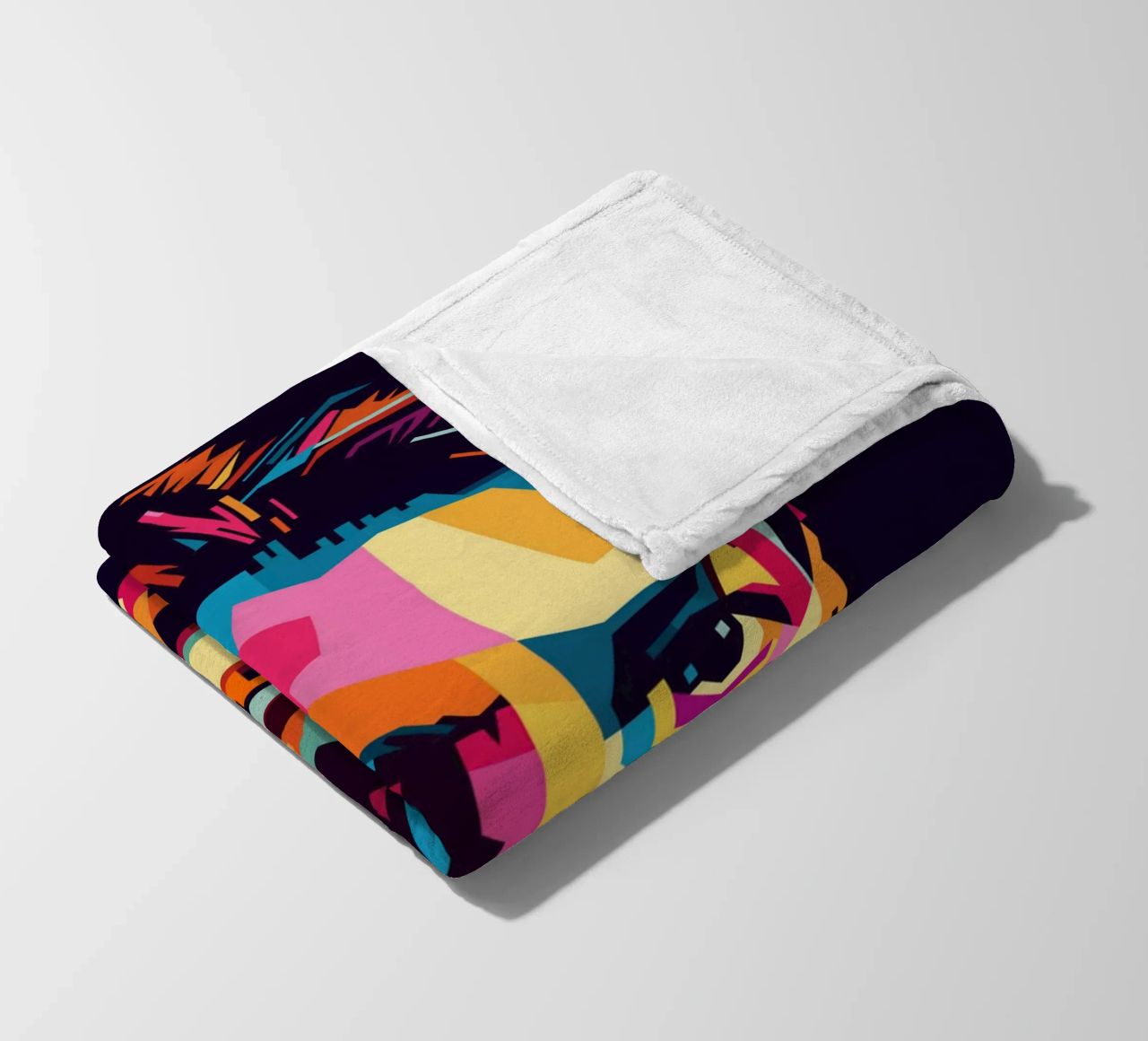 David Bowie Style WPAP Popart coperta in pile da KP Artwork