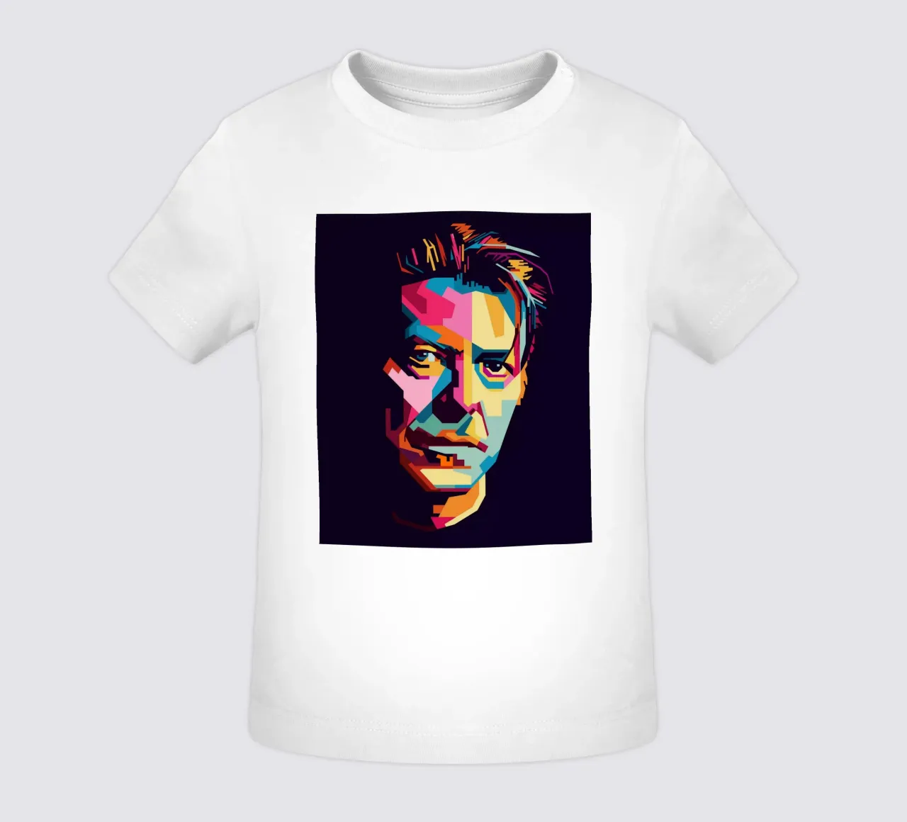 David Bowie Style WPAP Popart camiseta de bebé de KP Artwork