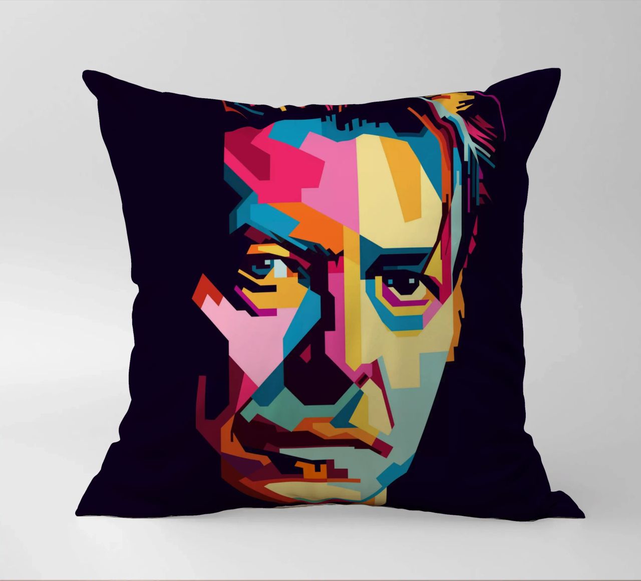 David Bowie Style WPAP Popart cuscino da KP Artwork
