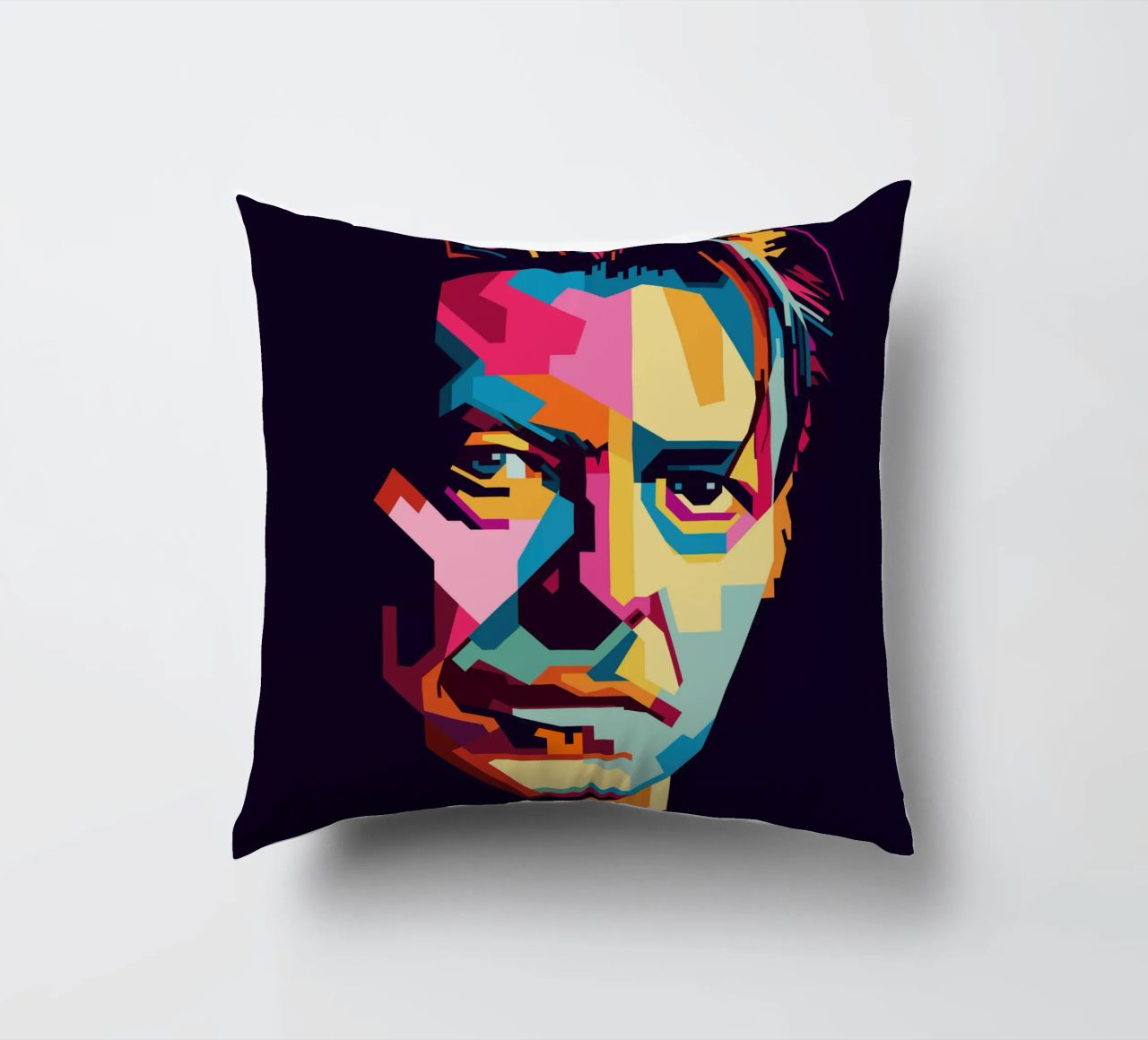 David Bowie Style WPAP Popart cuscino da KP Artwork