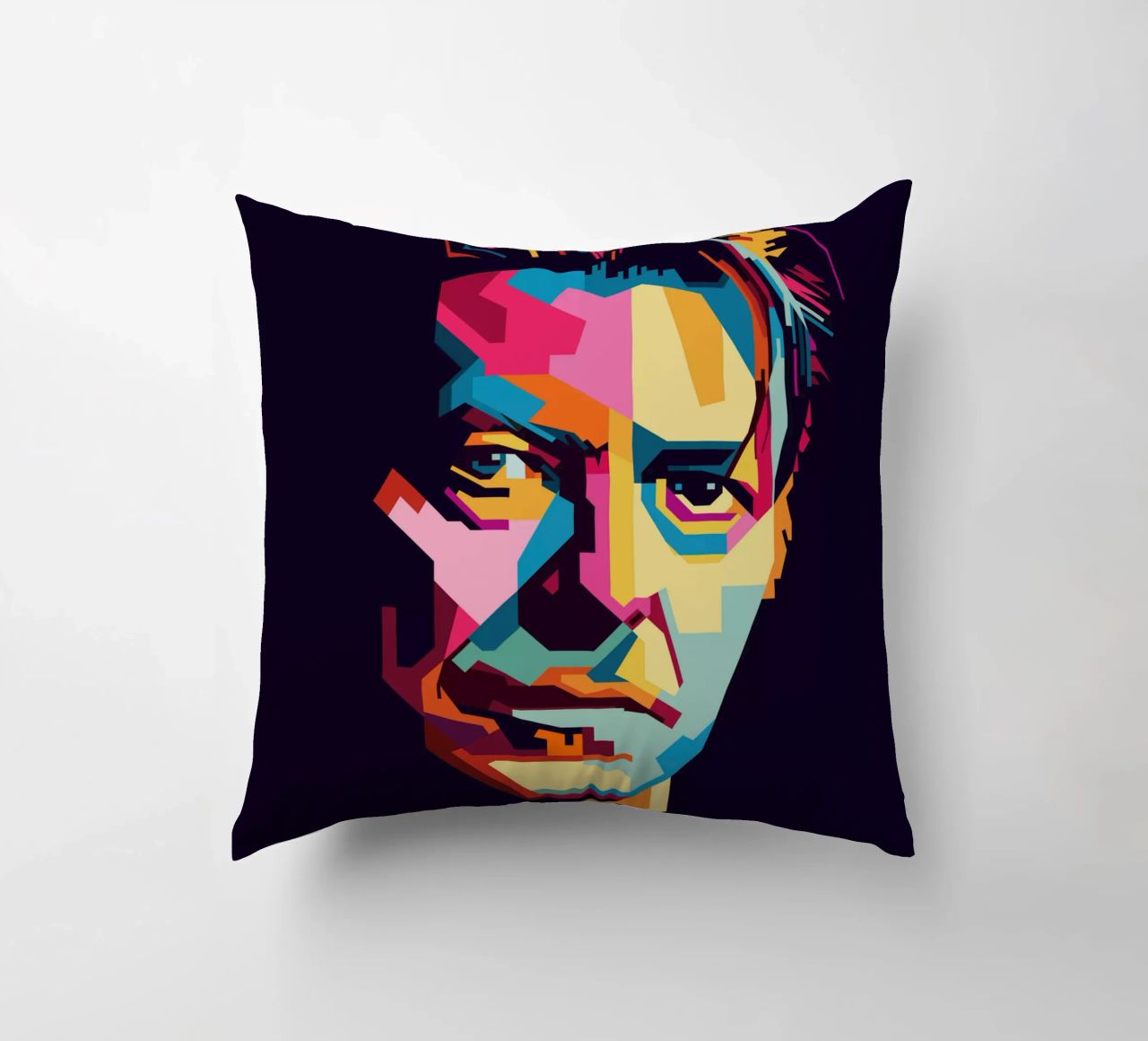 David Bowie Style WPAP Popart cuscino da KP Artwork