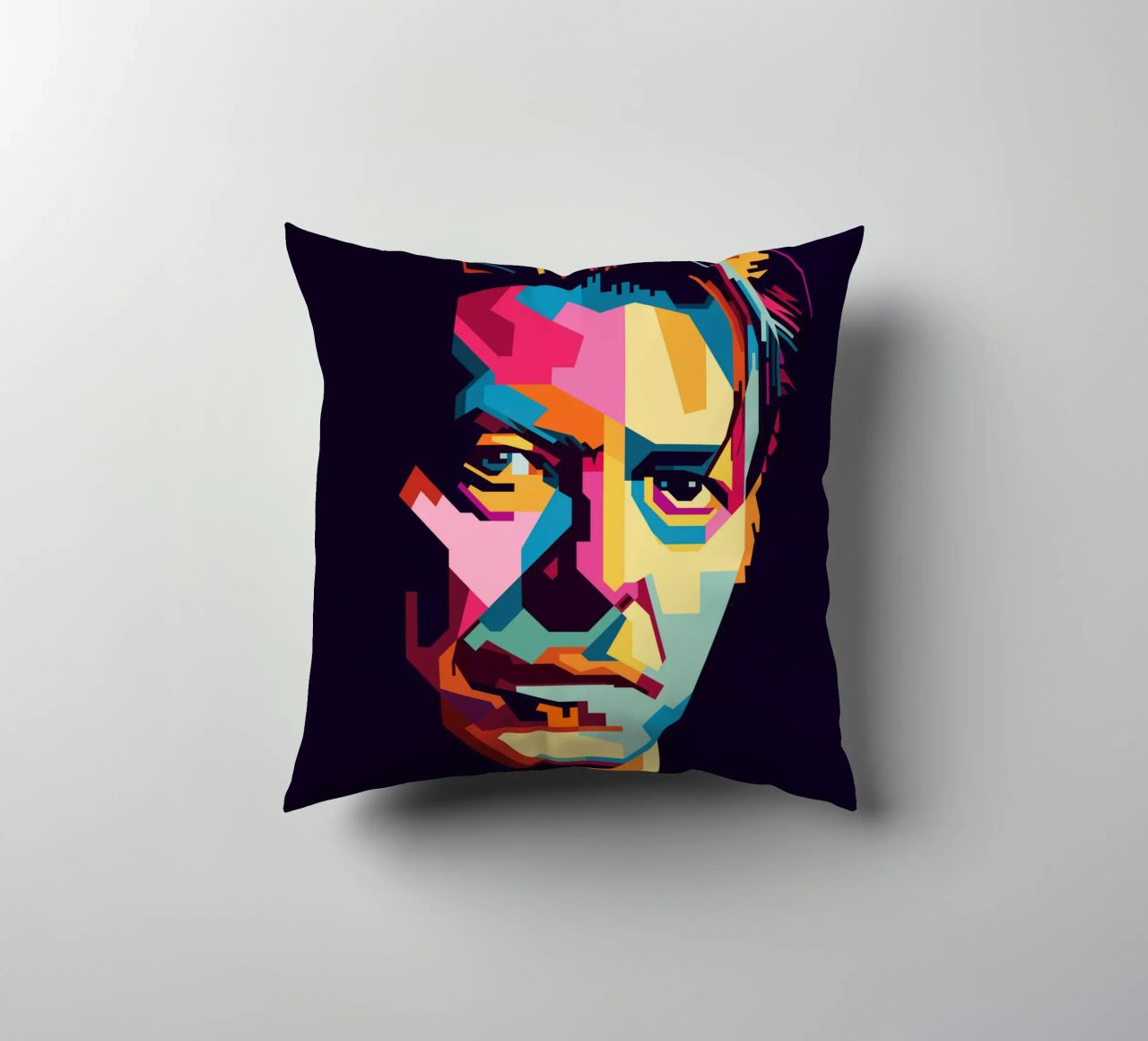 David Bowie Style WPAP Popart cuscino da KP Artwork