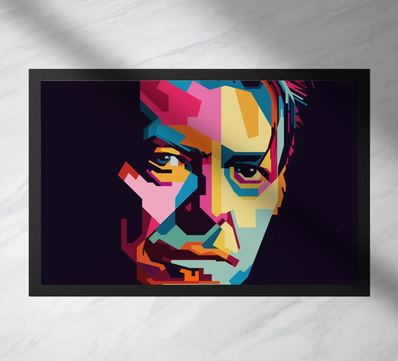 David Bowie Style WPAP Popart zerbino da KP Artwork