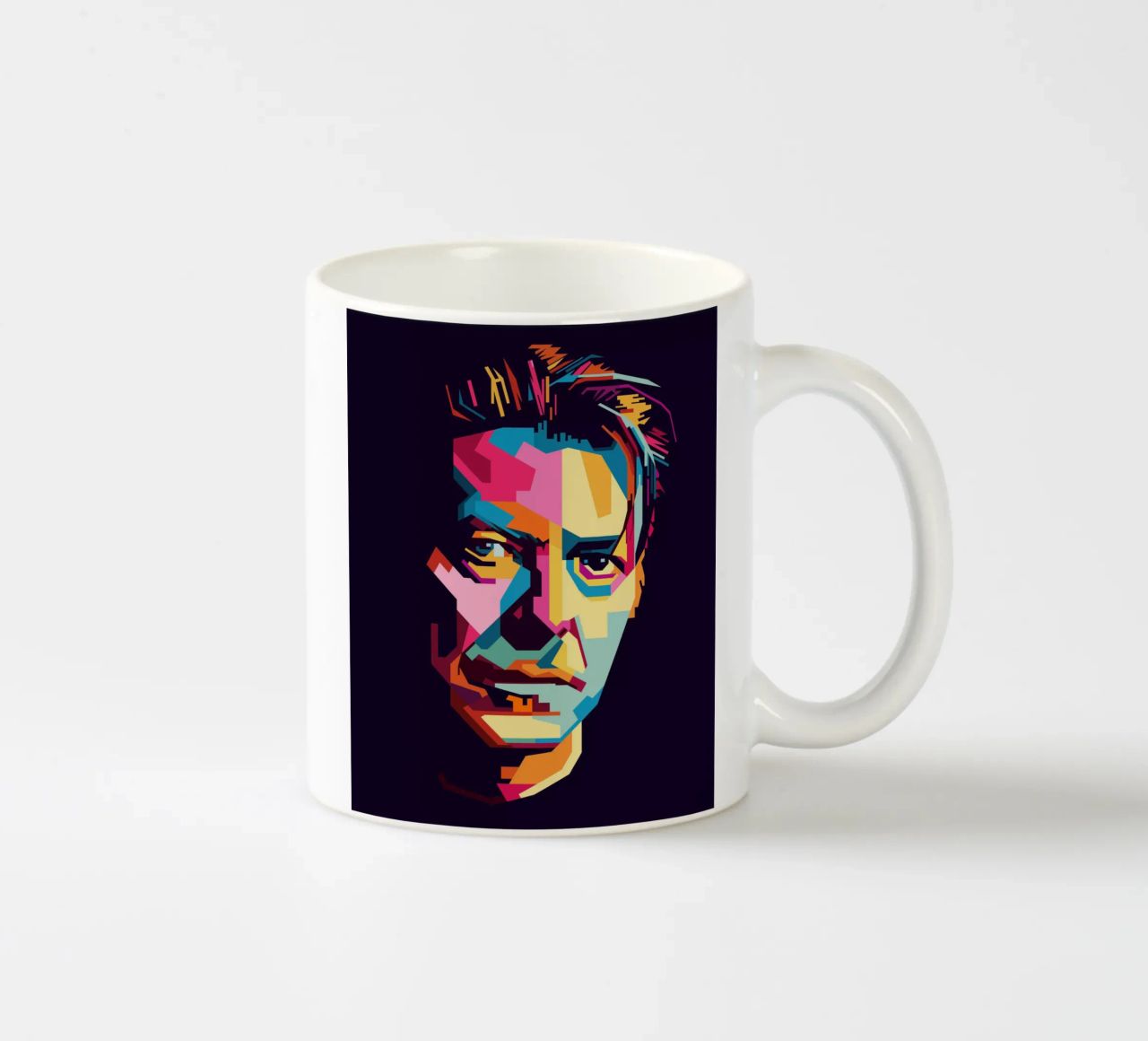David Bowie Style WPAP Popart tazza in ceramica da KP Artwork