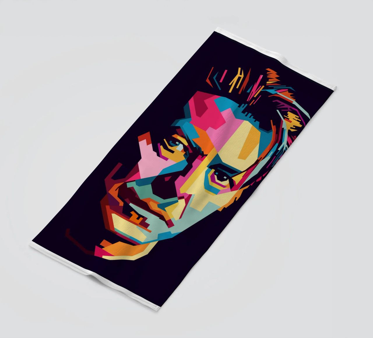 David Bowie Style WPAP Popart telo mare da KP Artwork
