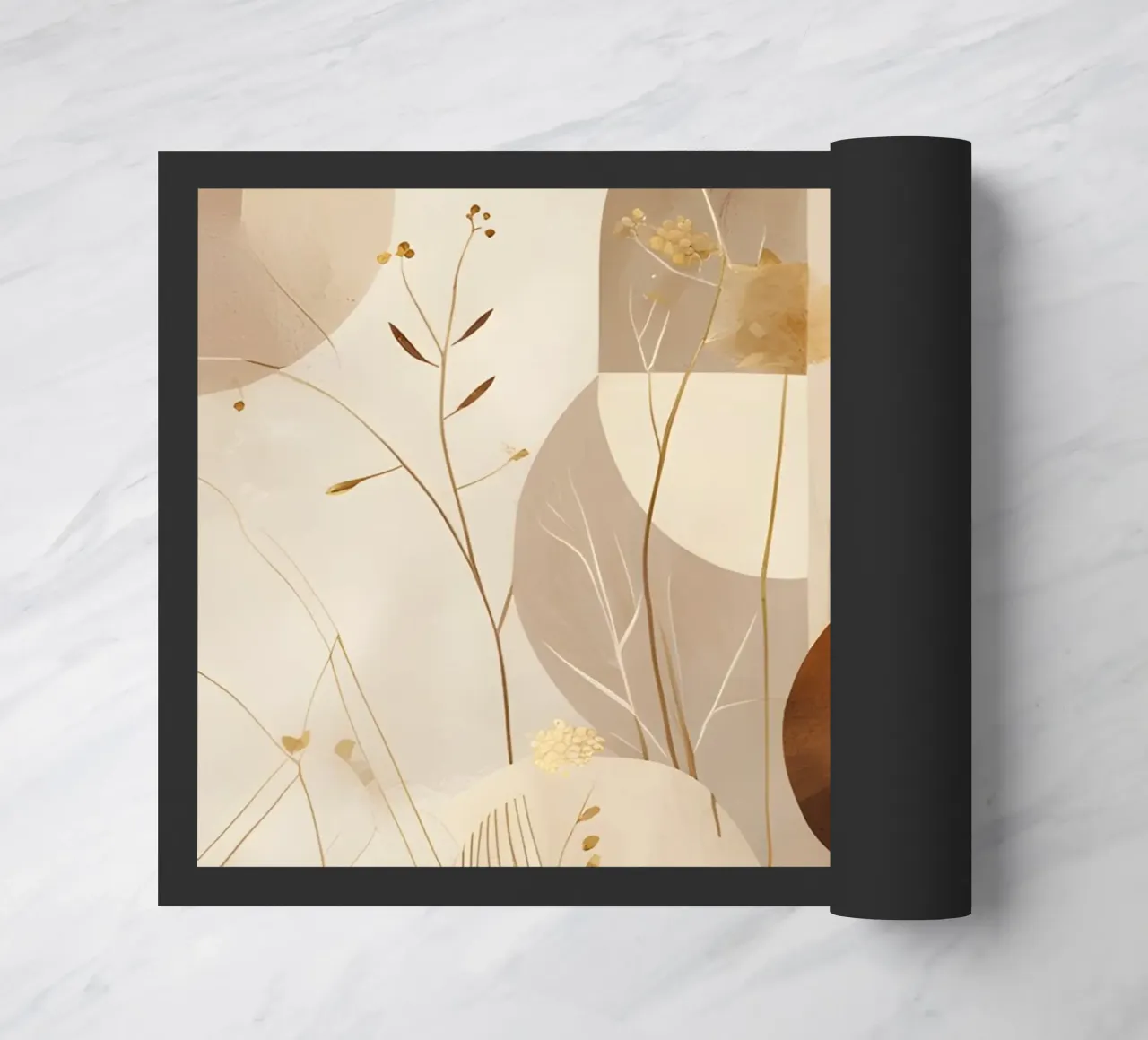 Boho di ispirazione scandinava zerbino da uniqe world