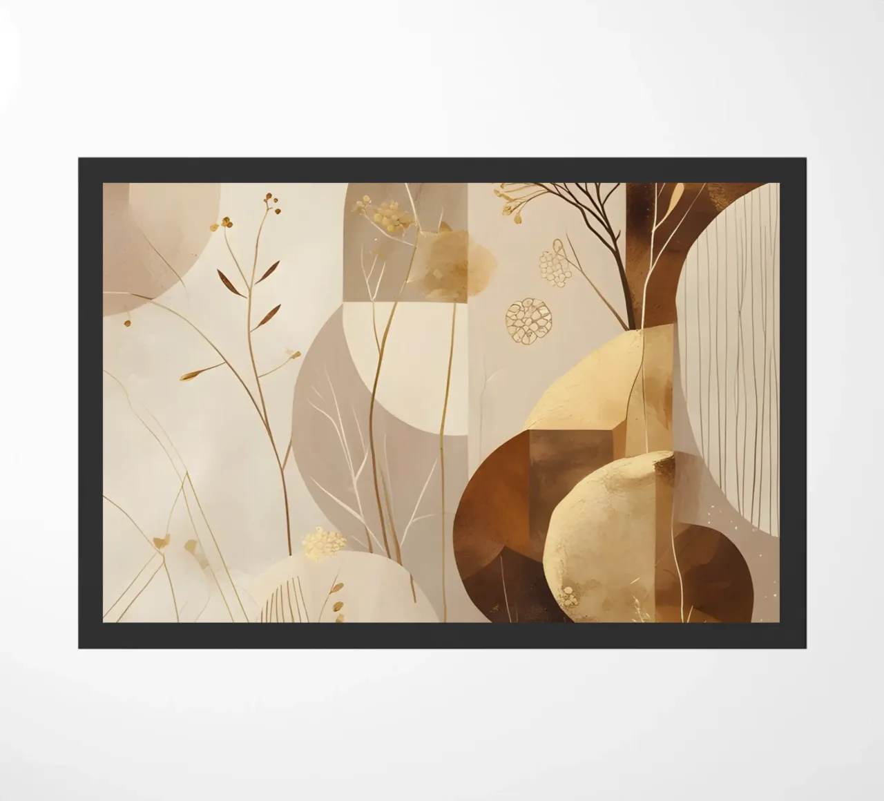 Boho di ispirazione scandinava zerbino da uniqe world