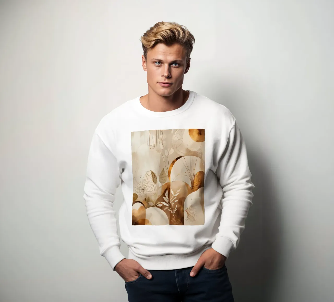 Boho di ispirazione scandinava felpa da uniqe world