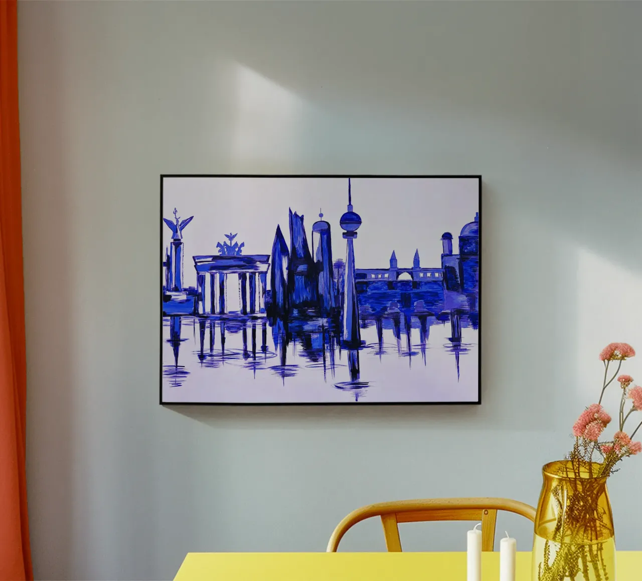 Berlin blue plexiglass da DLart