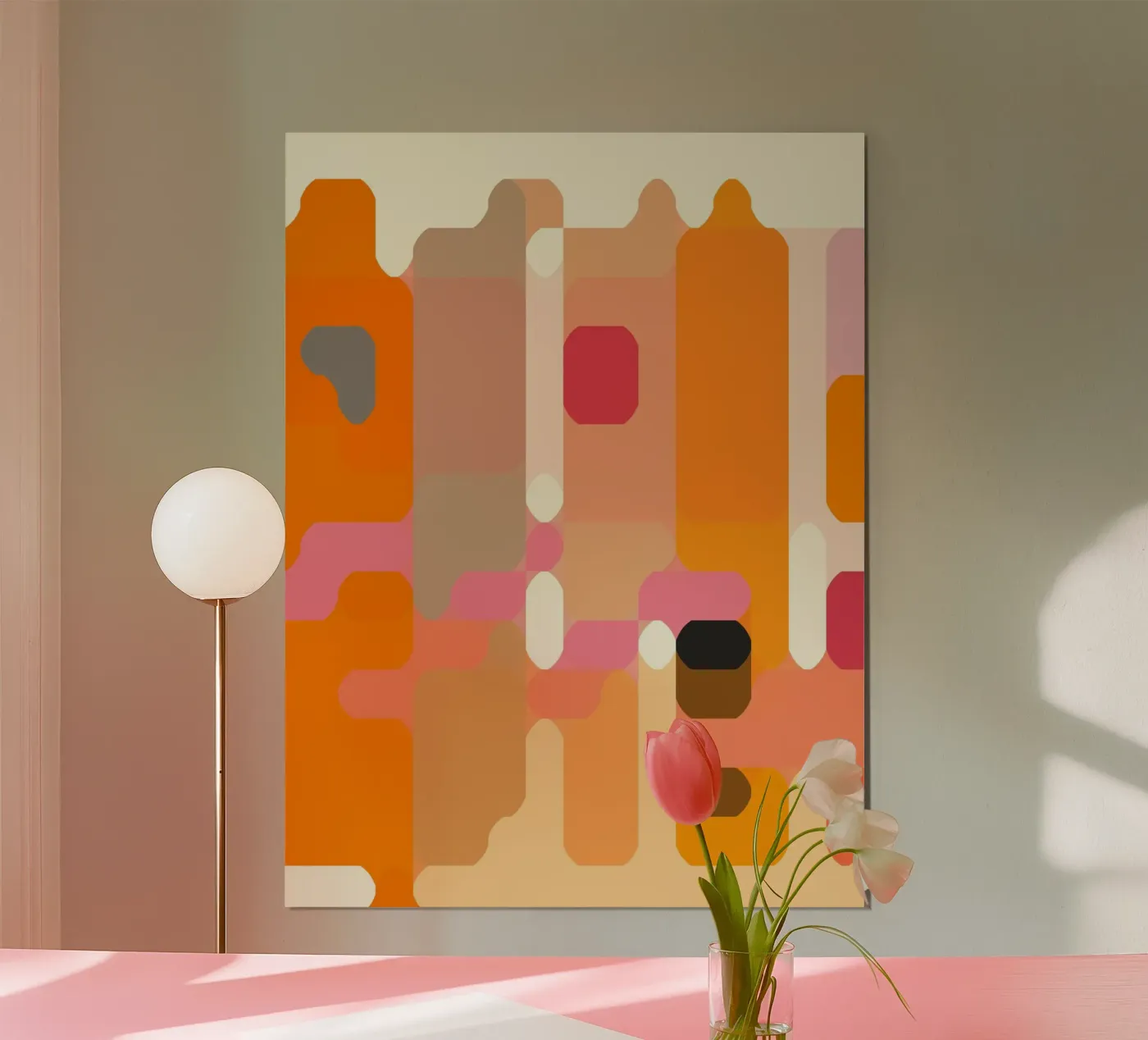 Future Cityscape Poster von MirimoART