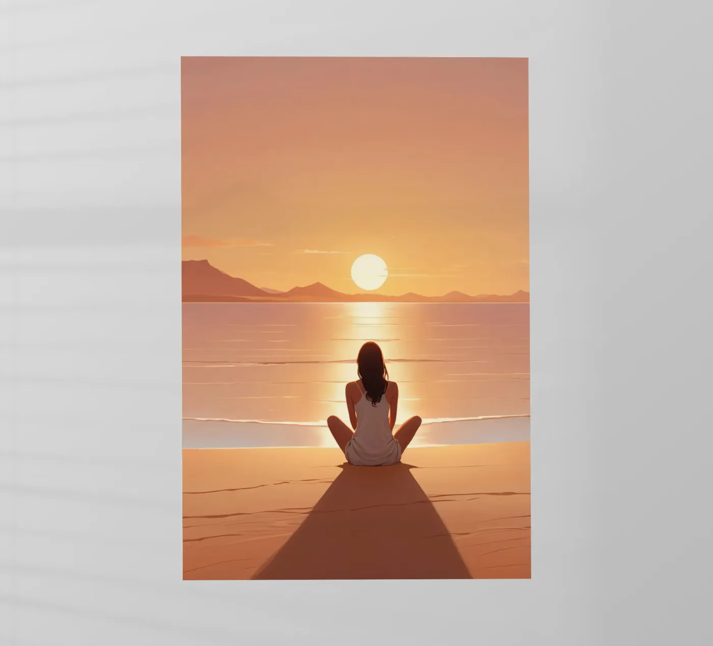 Sunset Calm pellicola backlit da Maison Solis