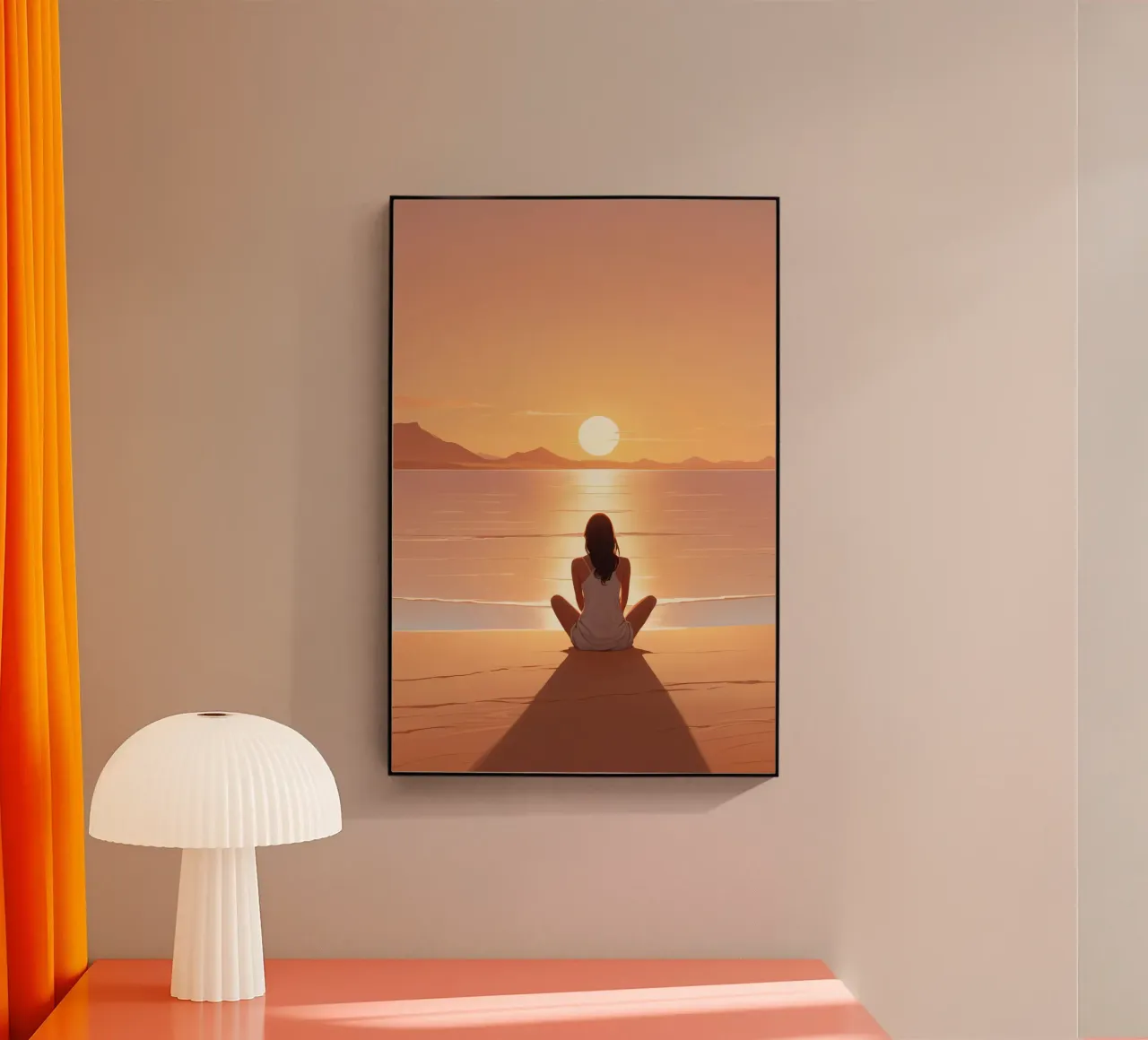 Sunset Calm plexiglass da Maison Solis