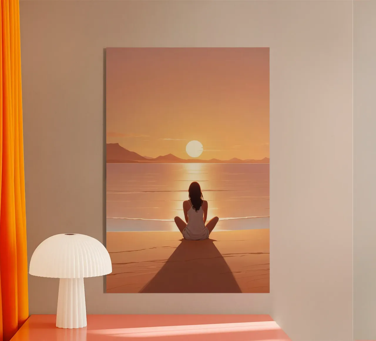 Sunset Calm plexiglass da Maison Solis