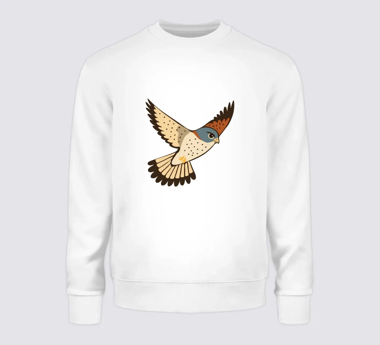 Un gheppio in volo felpa da Bwiser