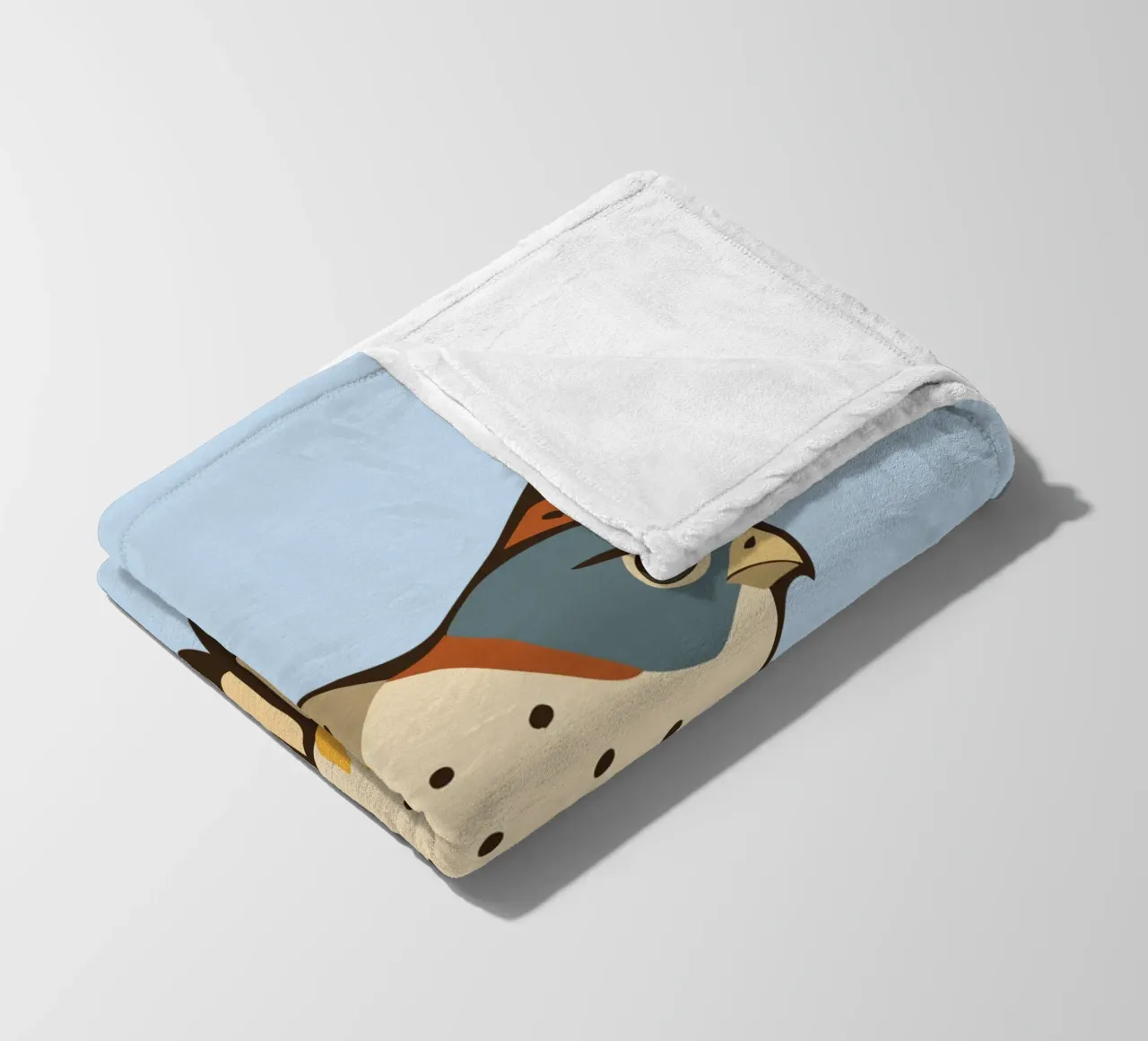 Un gheppio in volo coperta in pile da Bwiser