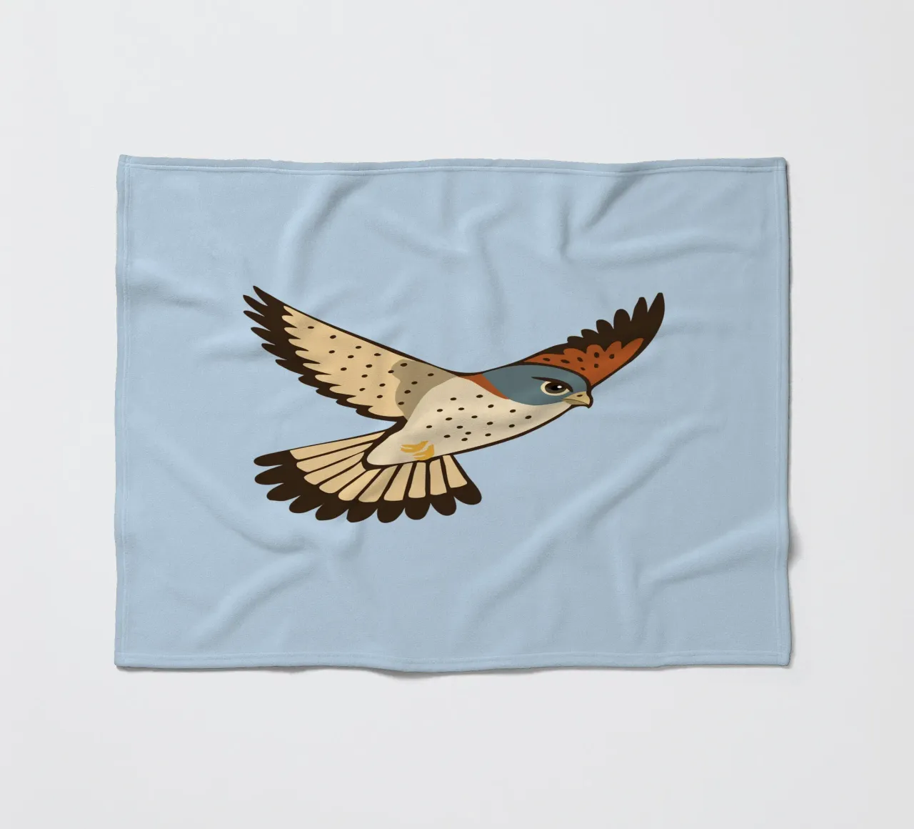 Un gheppio in volo coperta in pile da Bwiser