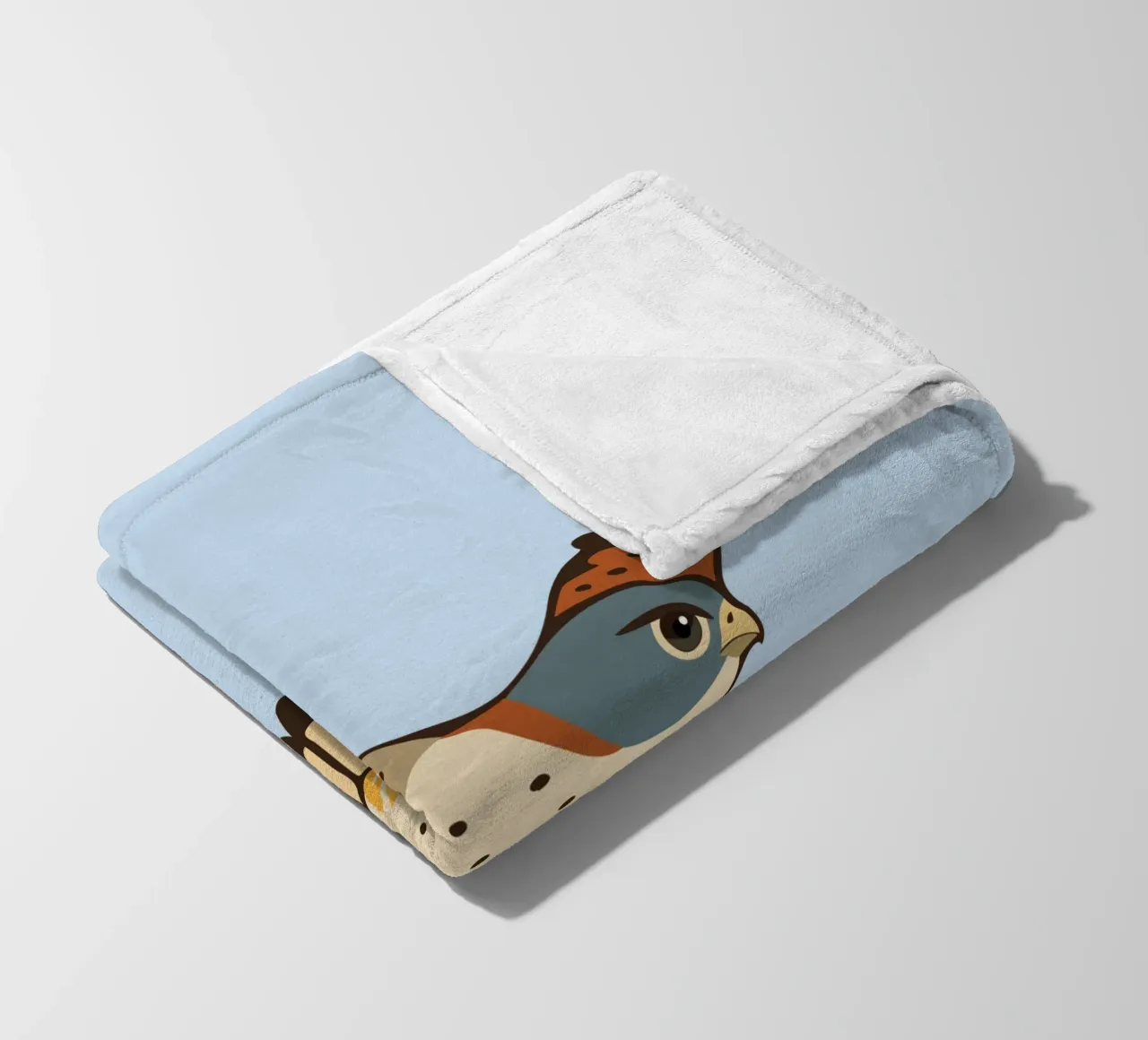 Un gheppio in volo coperta in pile da Bwiser