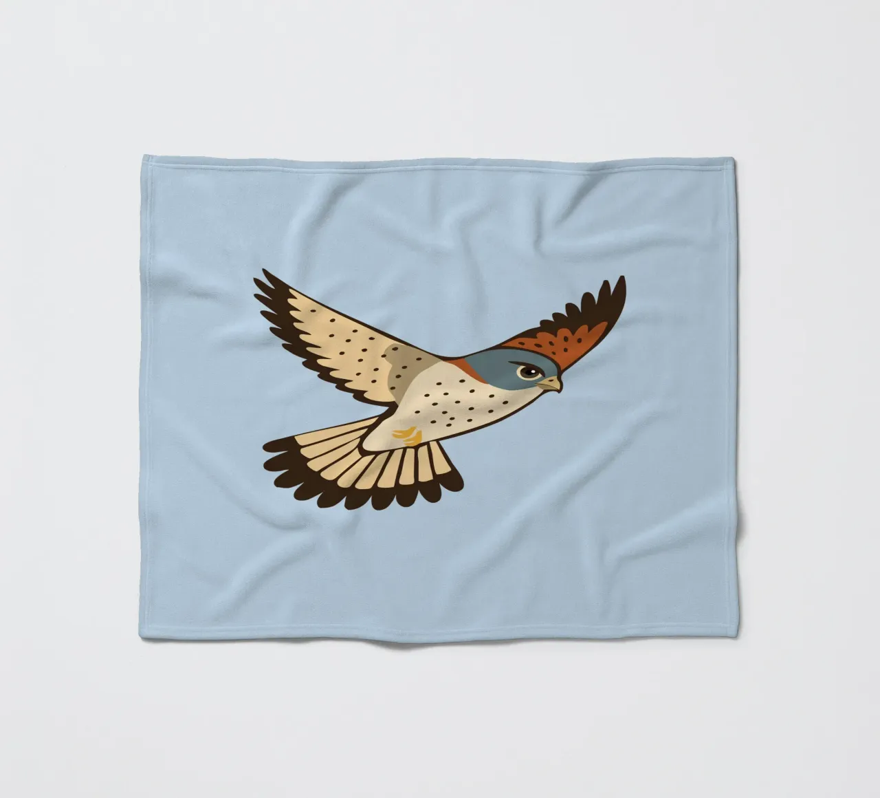 Un gheppio in volo coperta in pile da Bwiser