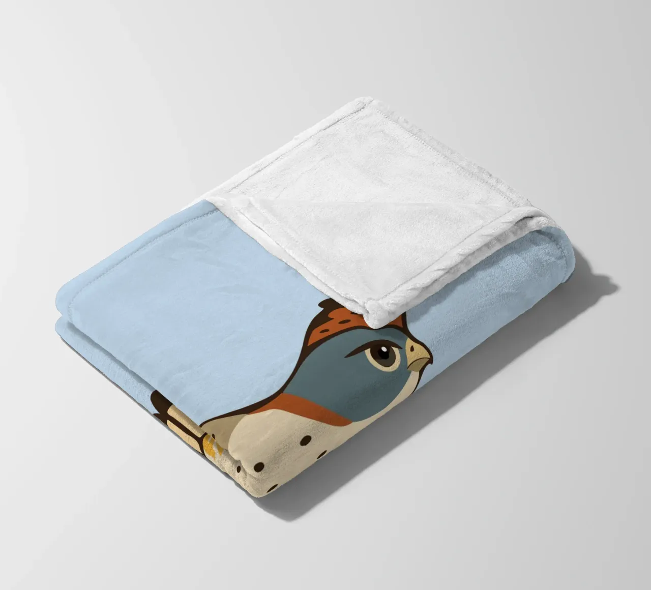 Un gheppio in volo coperta in pile da Bwiser