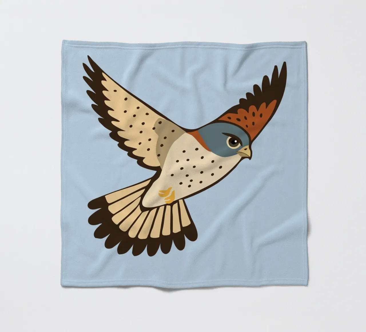 Un gheppio in volo coperta in pile da Bwiser