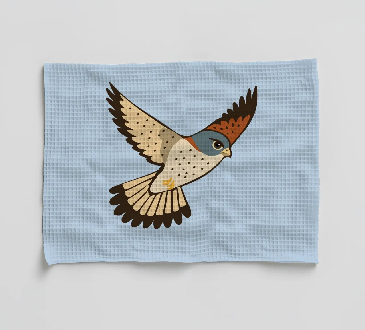 Un gheppio in volo canovaccio da cucina da Bwiser