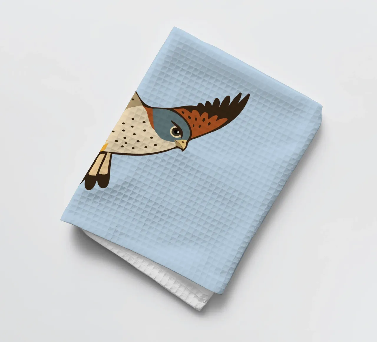 Un gheppio in volo canovaccio da cucina da Bwiser