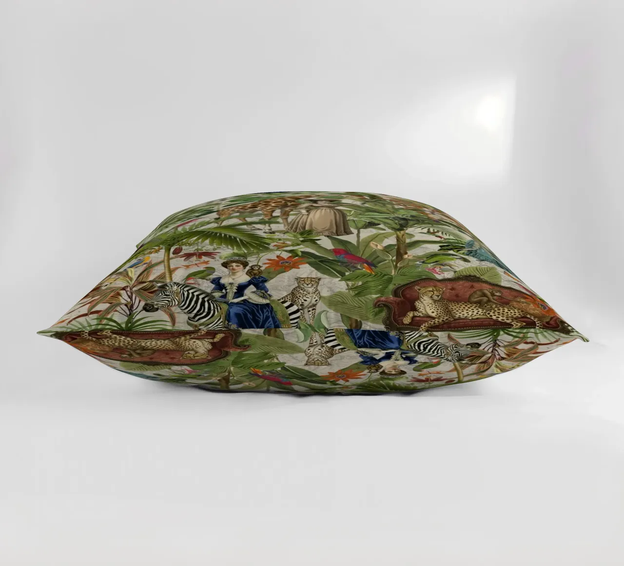 Sogni vittoriani in un regno tropicale cuscino da Andrea Haase Vintage World