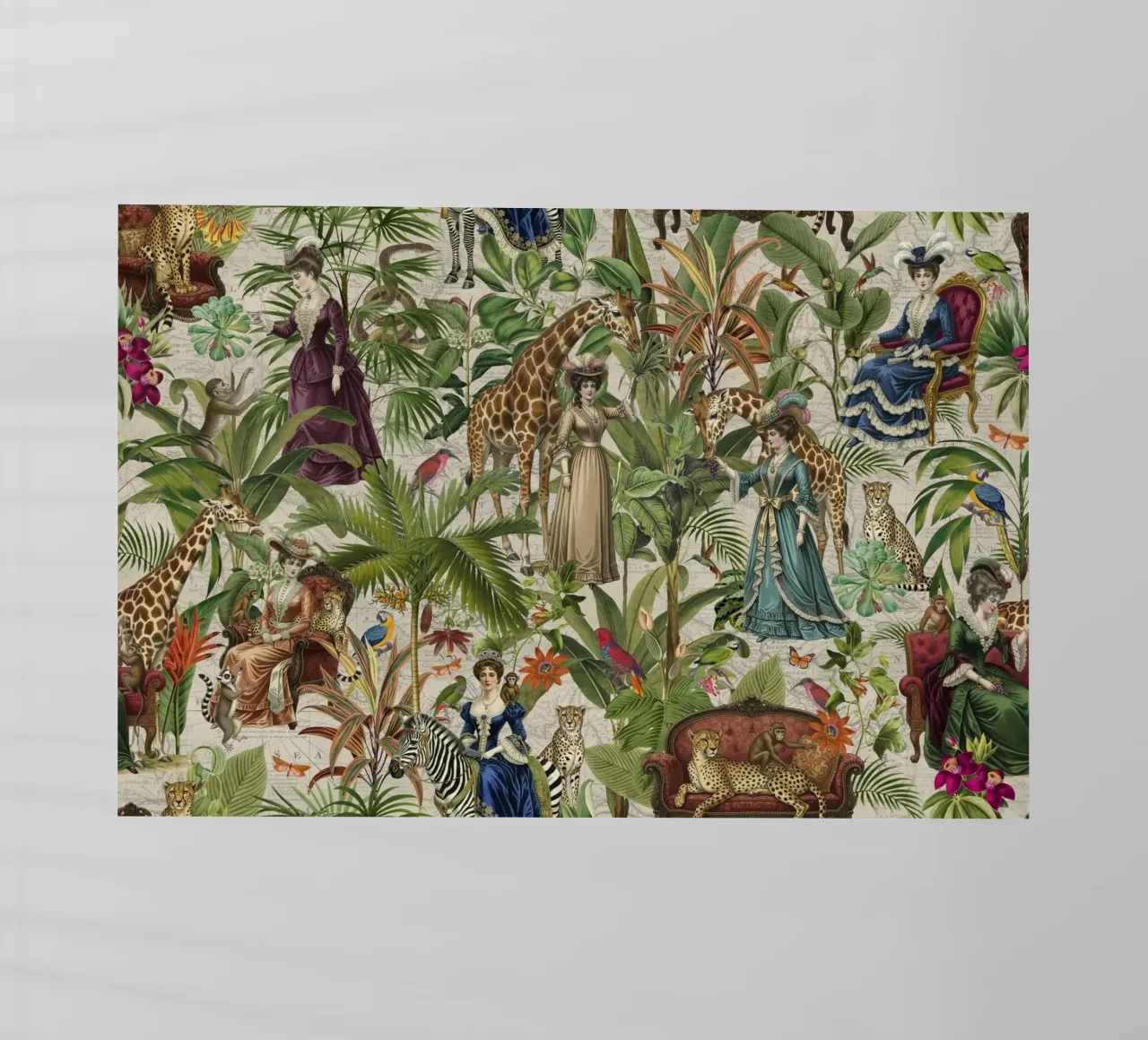 Sogni vittoriani in un regno tropicale pellicola backlit da Andrea Haase Vintage World