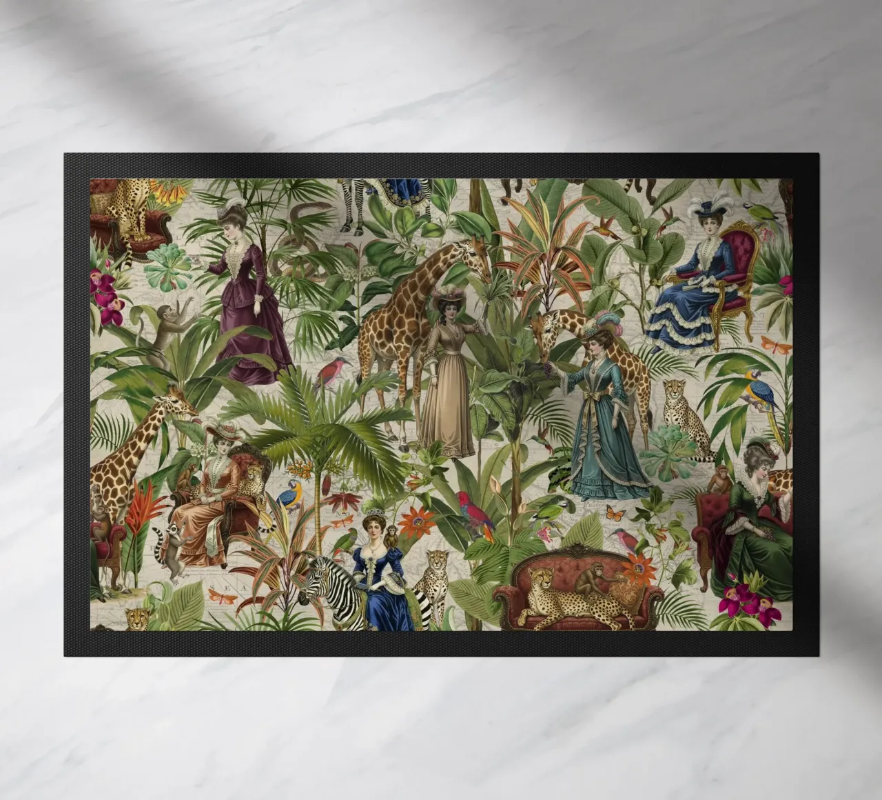 Sogni vittoriani in un regno tropicale zerbino da Andrea Haase Vintage World