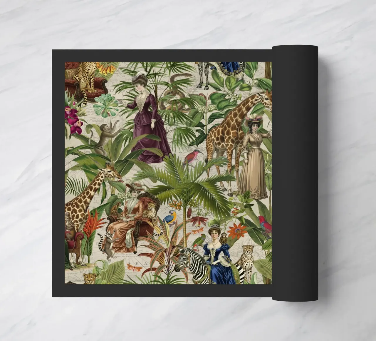 Sogni vittoriani in un regno tropicale zerbino da Andrea Haase Vintage World