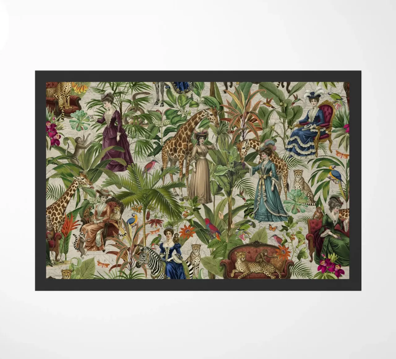 Sogni vittoriani in un regno tropicale zerbino da Andrea Haase Vintage World