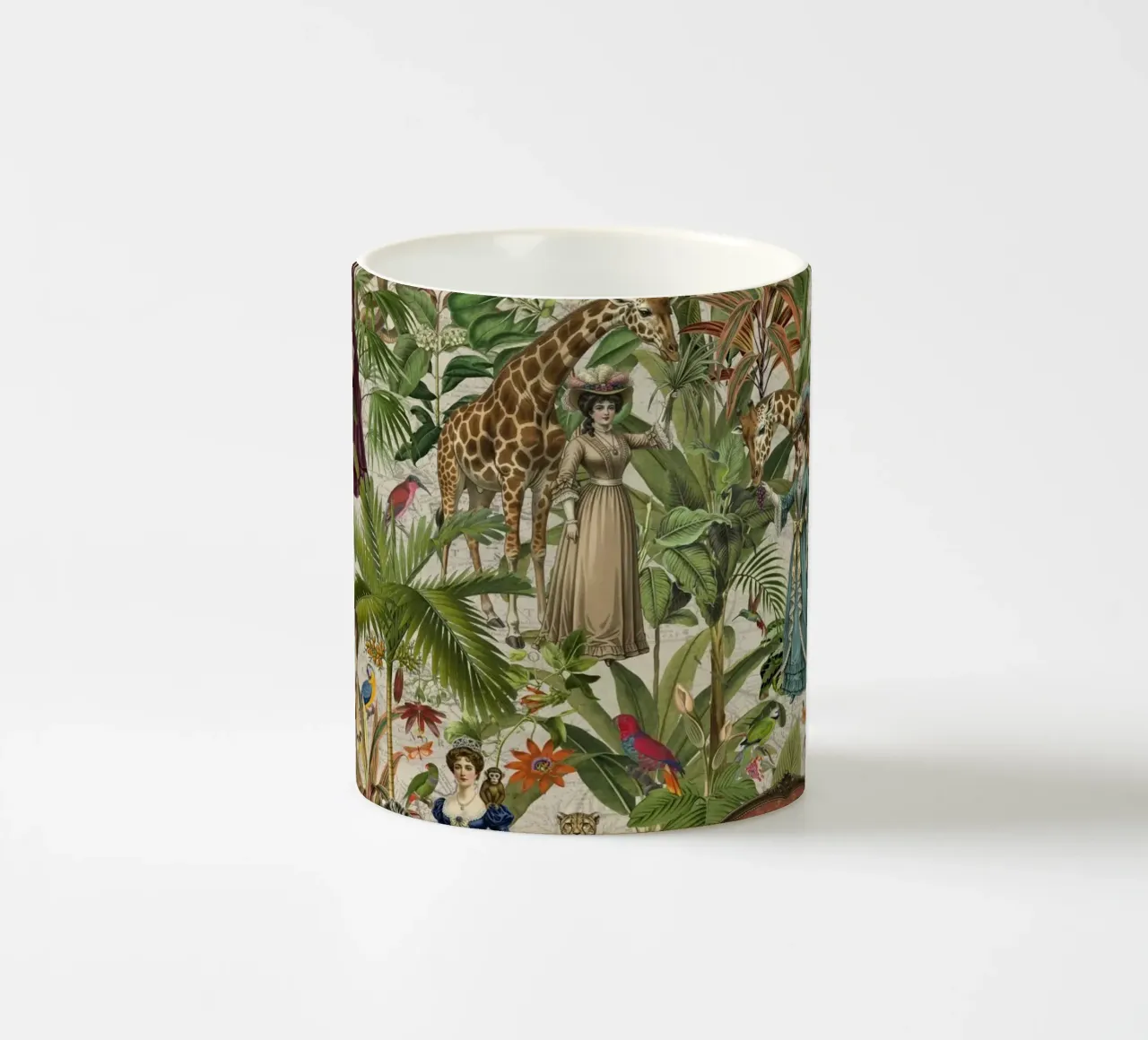 Sogni vittoriani in un regno tropicale tazza in ceramica da Andrea Haase Vintage World