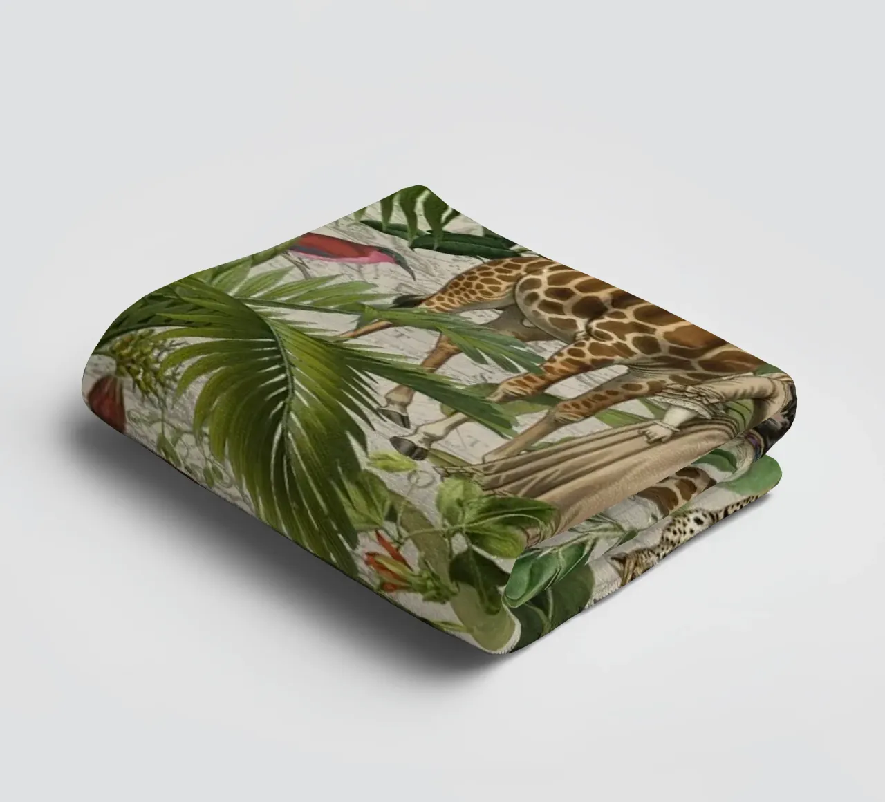 Sogni vittoriani in un regno tropicale asciugamano da bagno da Andrea Haase Vintage World