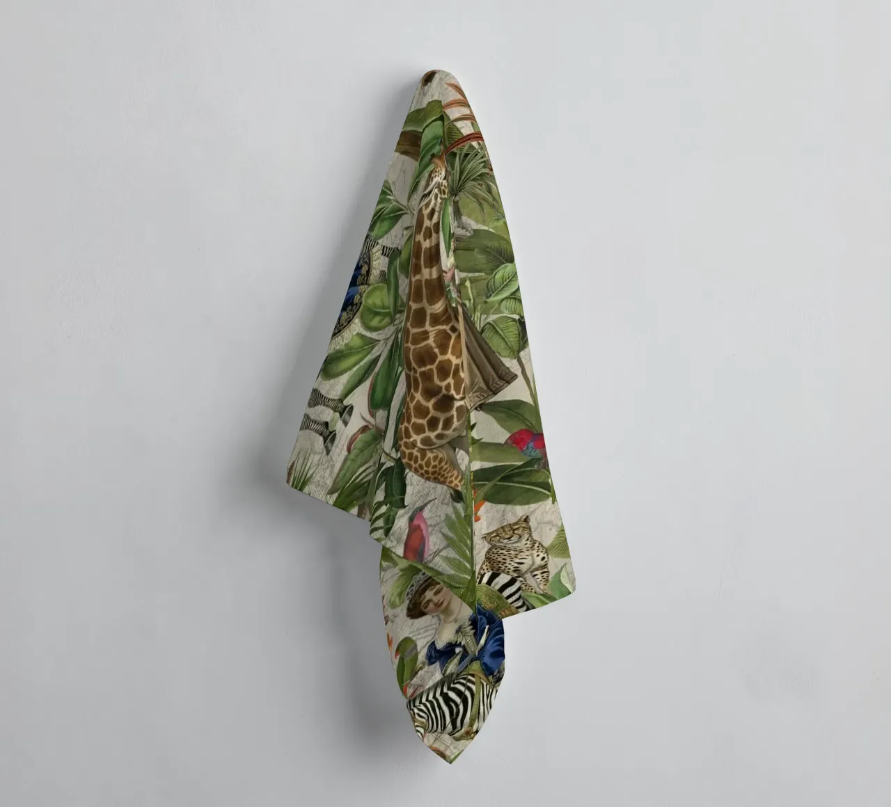 Sogni vittoriani in un regno tropicale asciugamano da bagno da Andrea Haase Vintage World